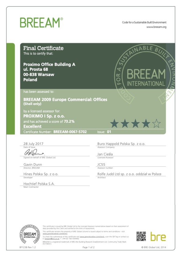 170807_PRO_BREEAM-0067-5702 Certificate